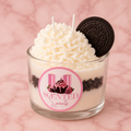 Crumbl-Iced Warm Cookie Dessert Candle