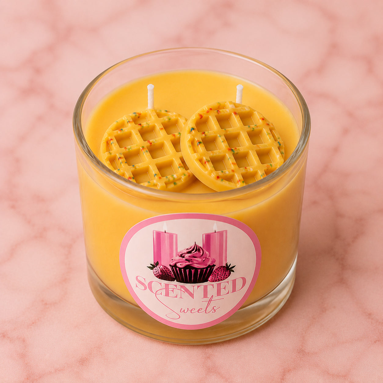 Maple Syrup Dessert Candle